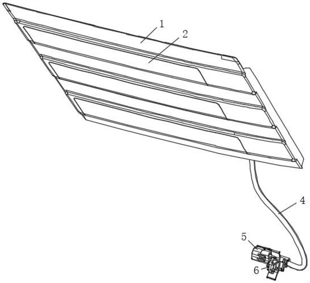 Automobile charging indicating lamp and charging method thereof