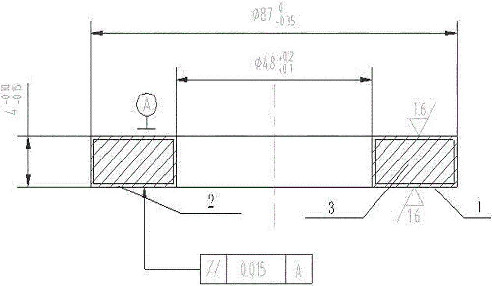 Composite processing technology for a series of washers for wind power generators and bearings