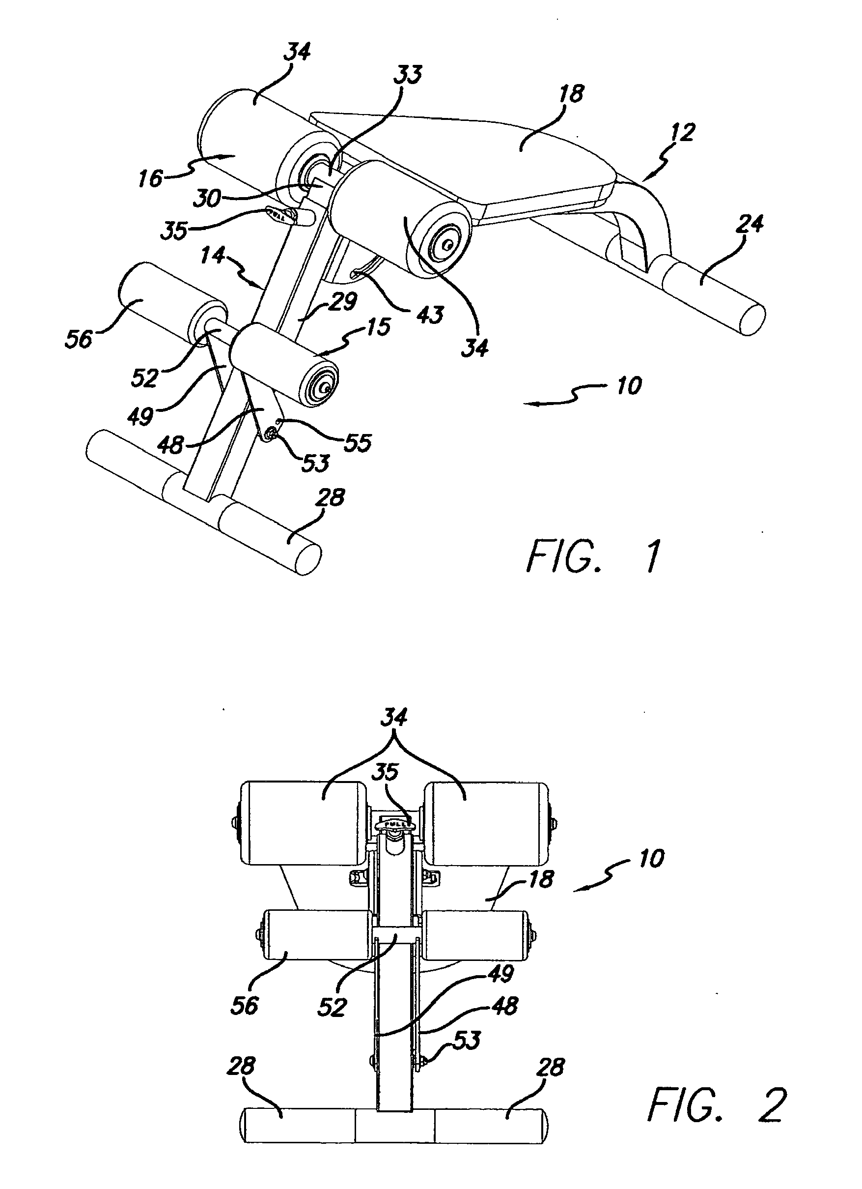 Exercise bench