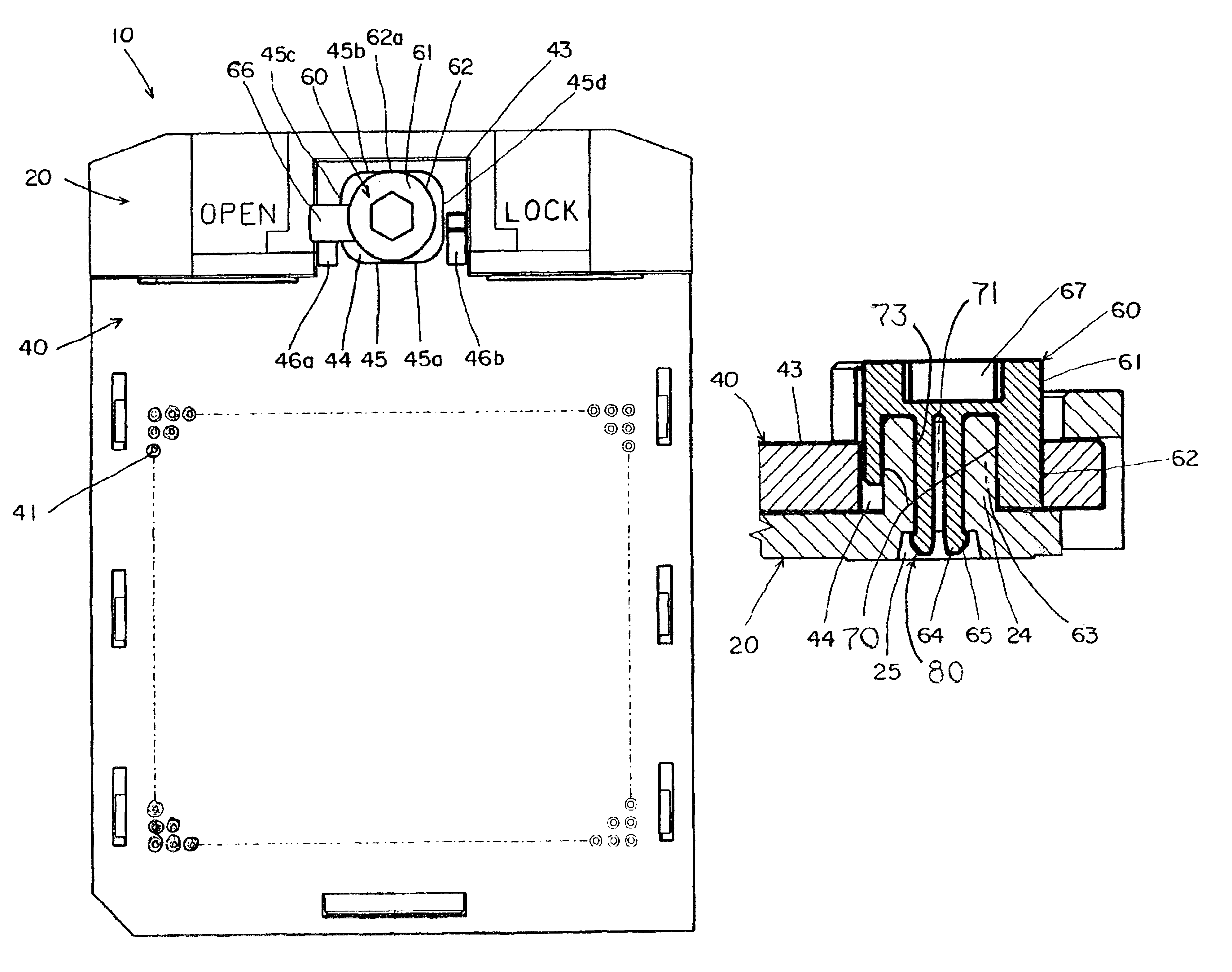 Cam retaining means for ZIF electrical connector