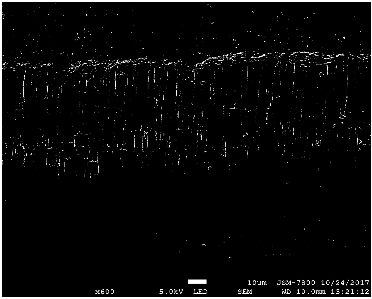 Anode foil etching process for aluminum electrolytic capacitor