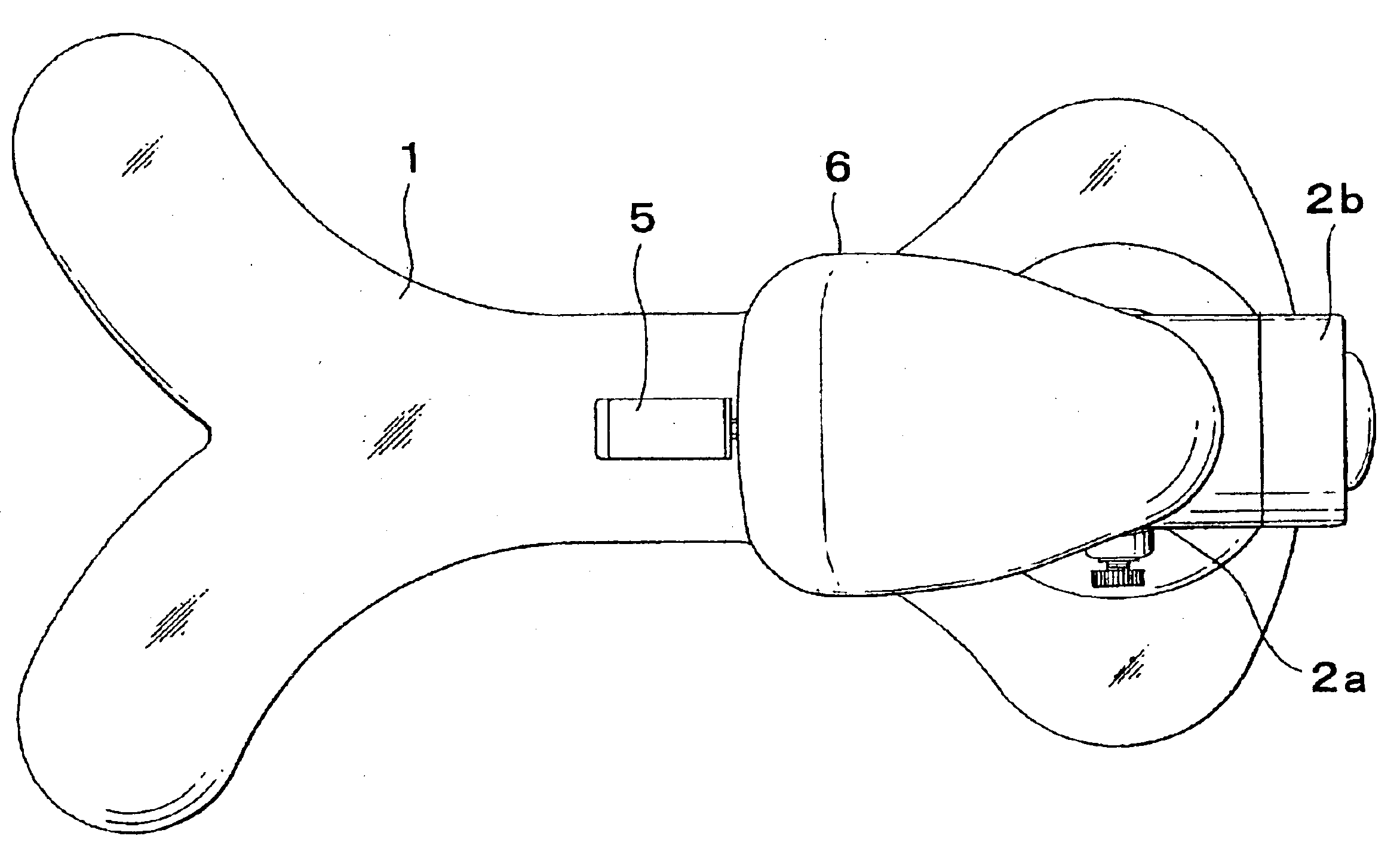 Driving apparatus for massaging device for sexual organs