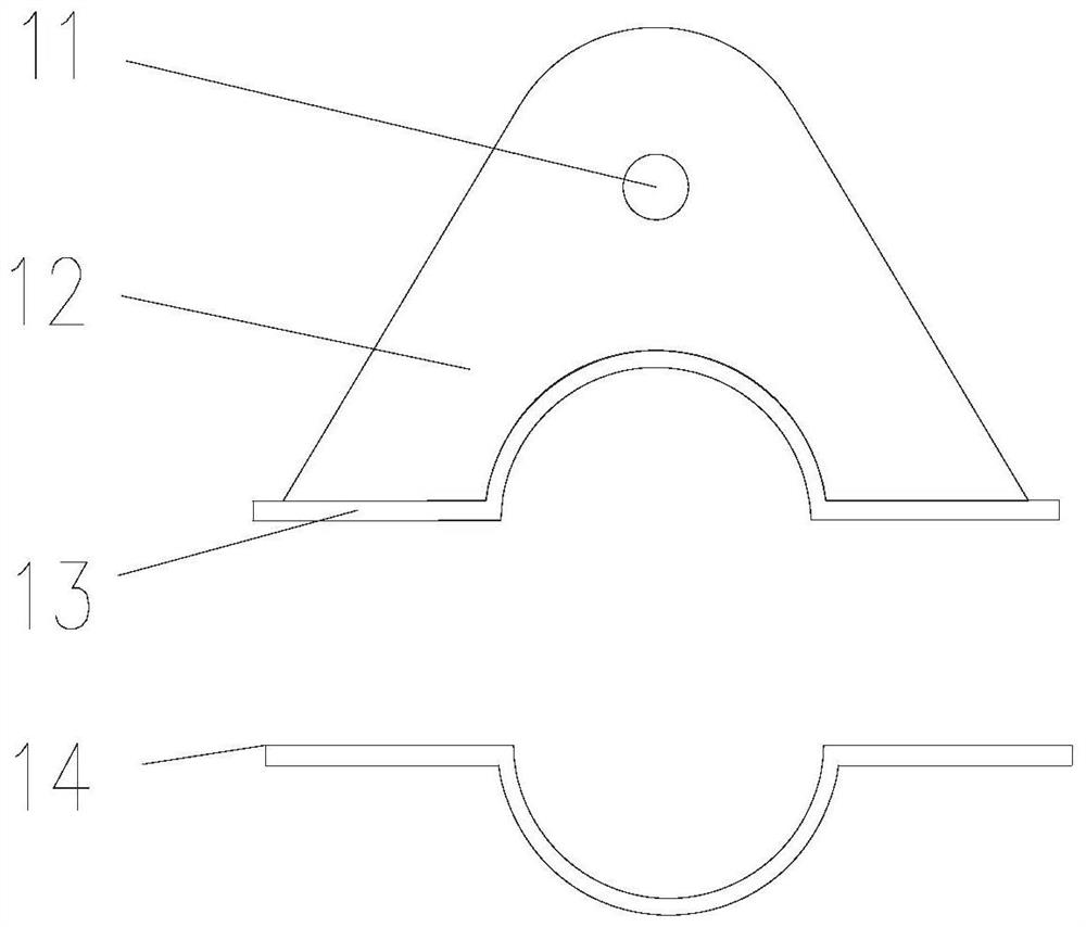 Unlocking-prevention cable and film connecting structure of large-opening cable dome structure and construction method