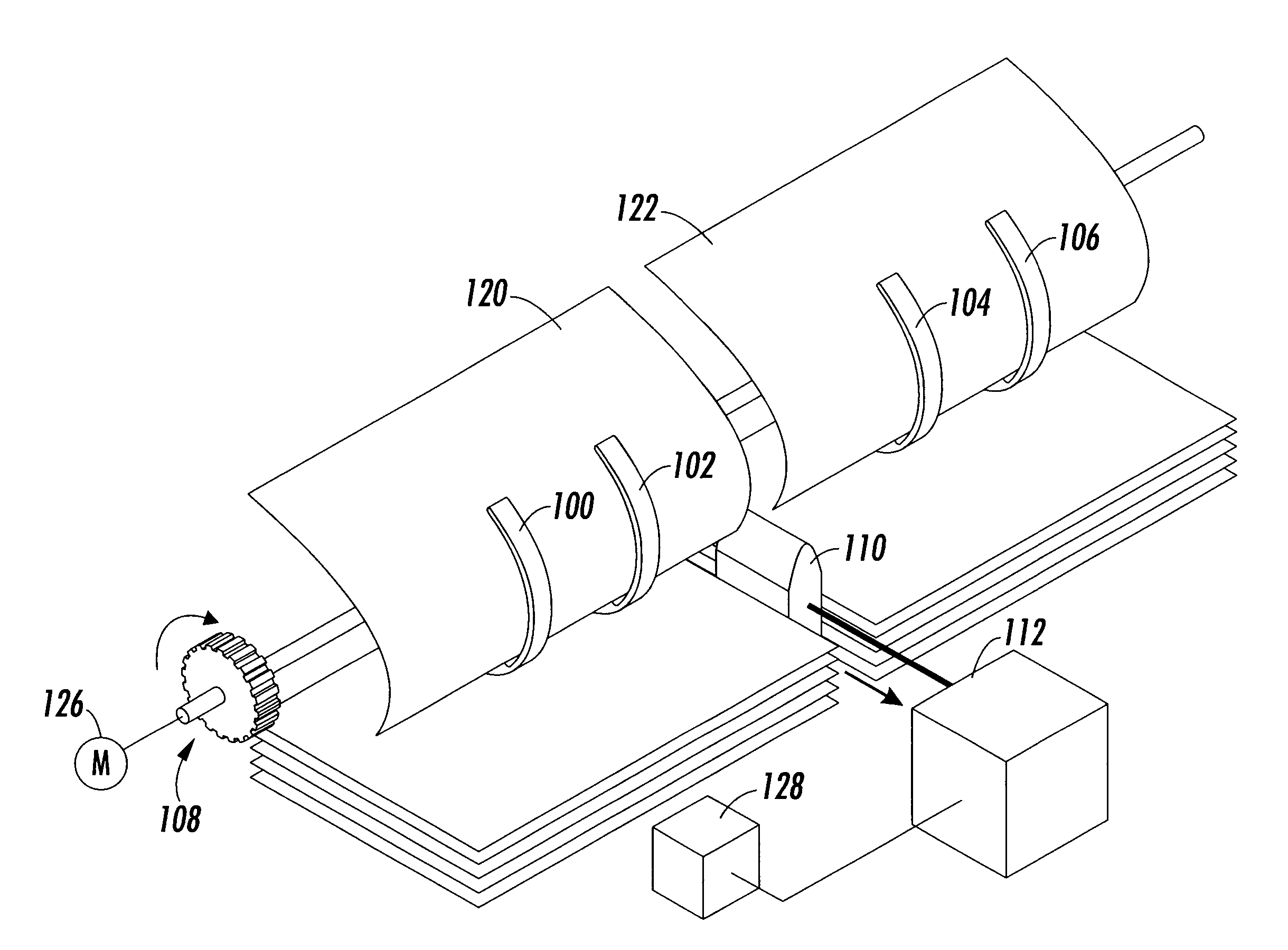 Single/double sheet stacker