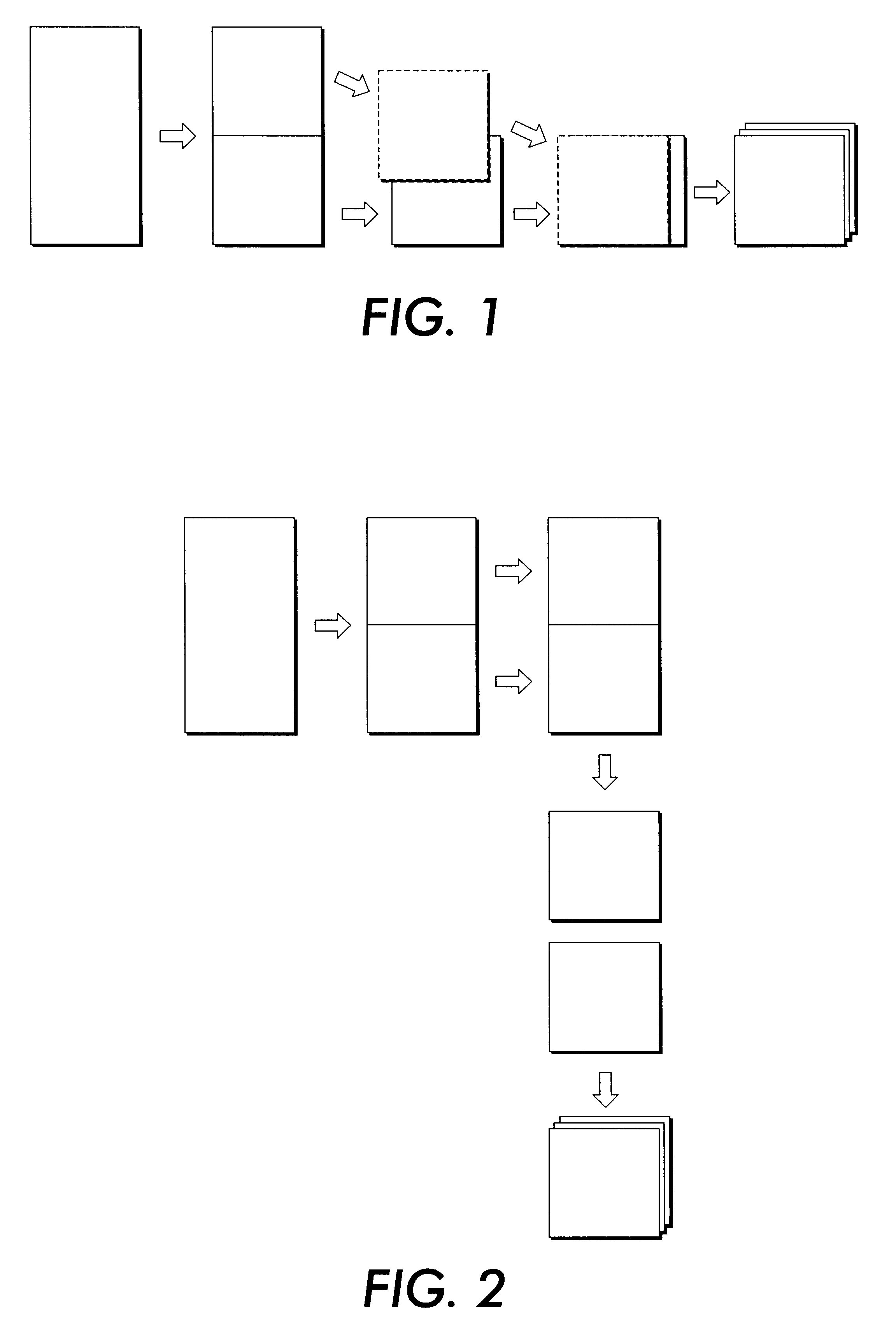 Single/double sheet stacker