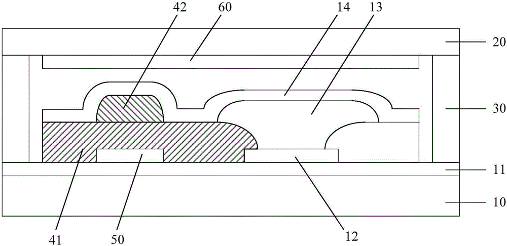 AMOLED display panel and display device thereof