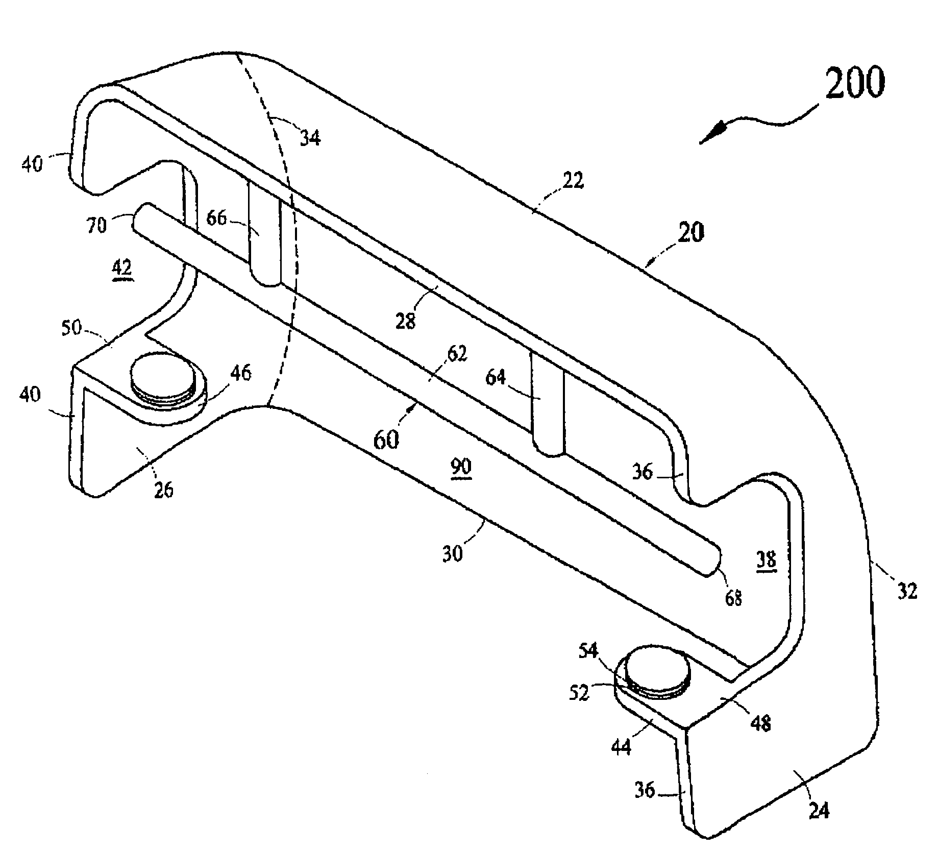 Air scoop device