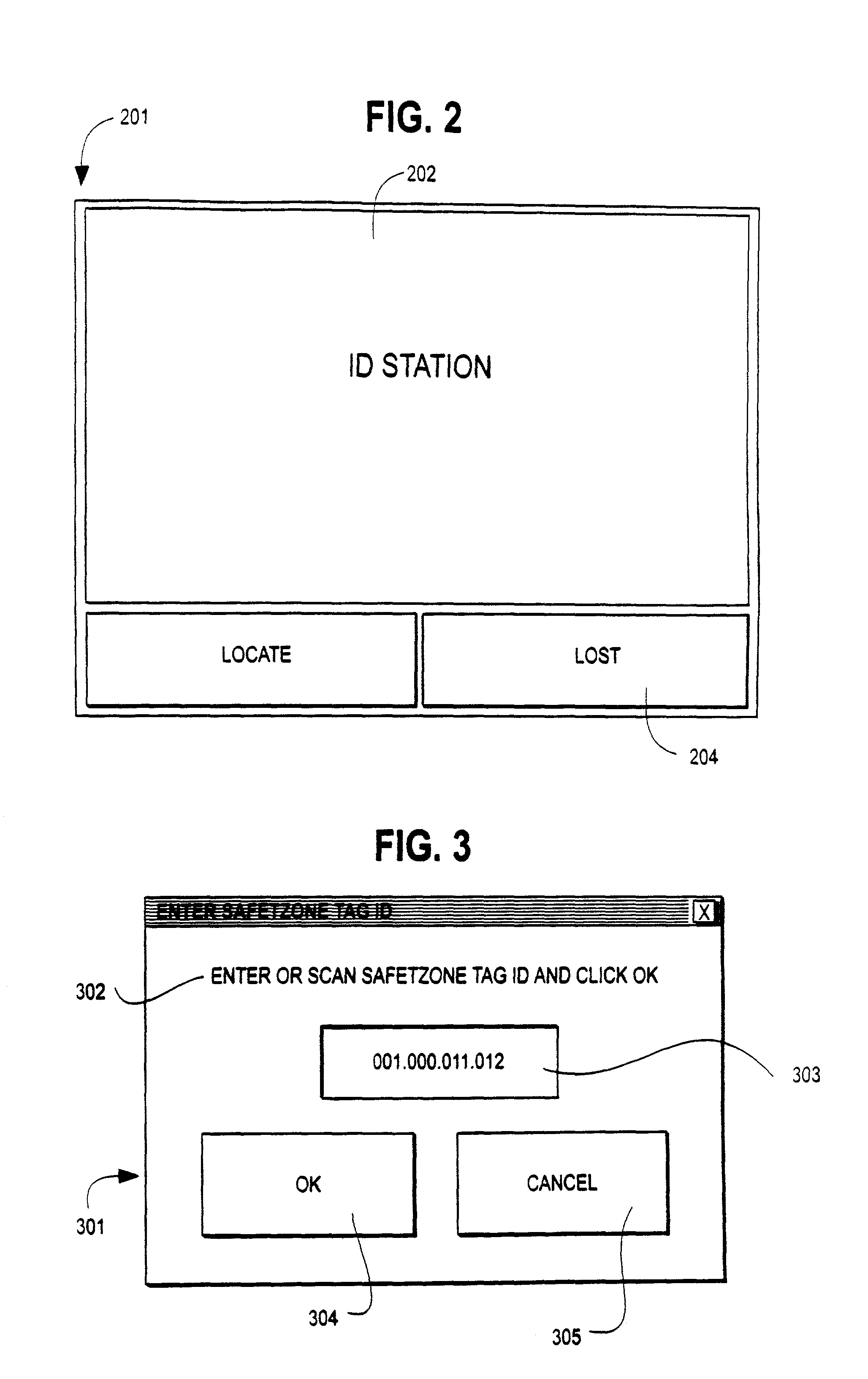 System for real-time location of people in a fixed environment