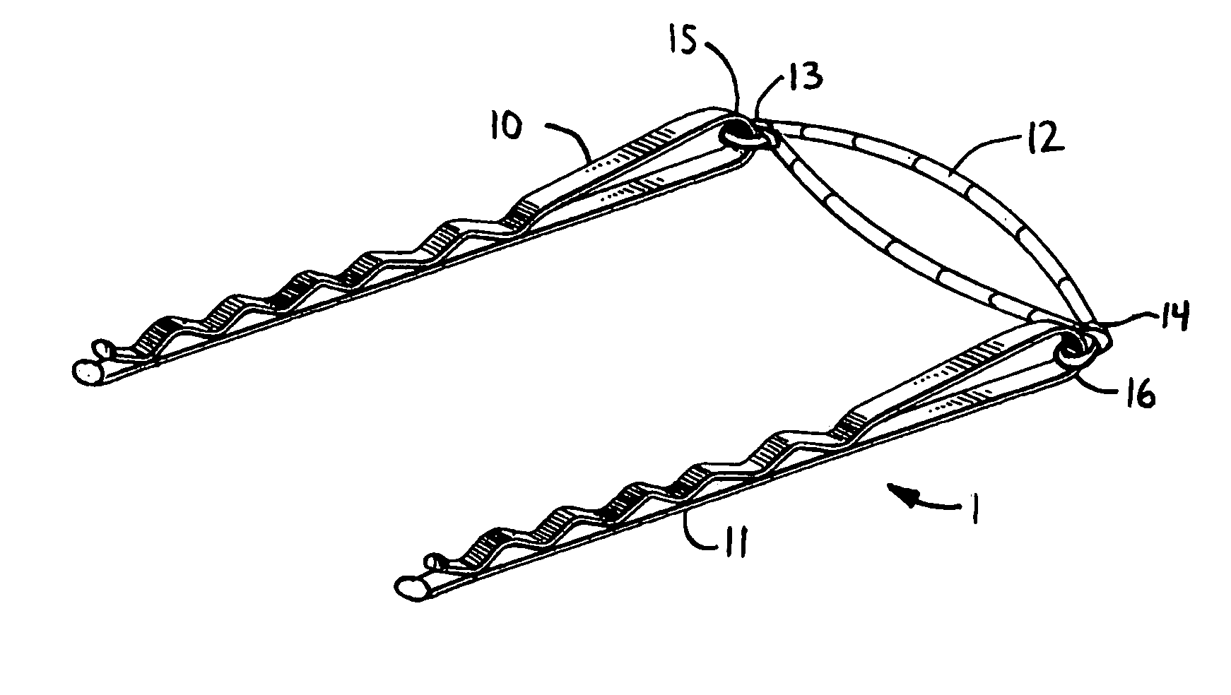 Bobby-pin hair fastener