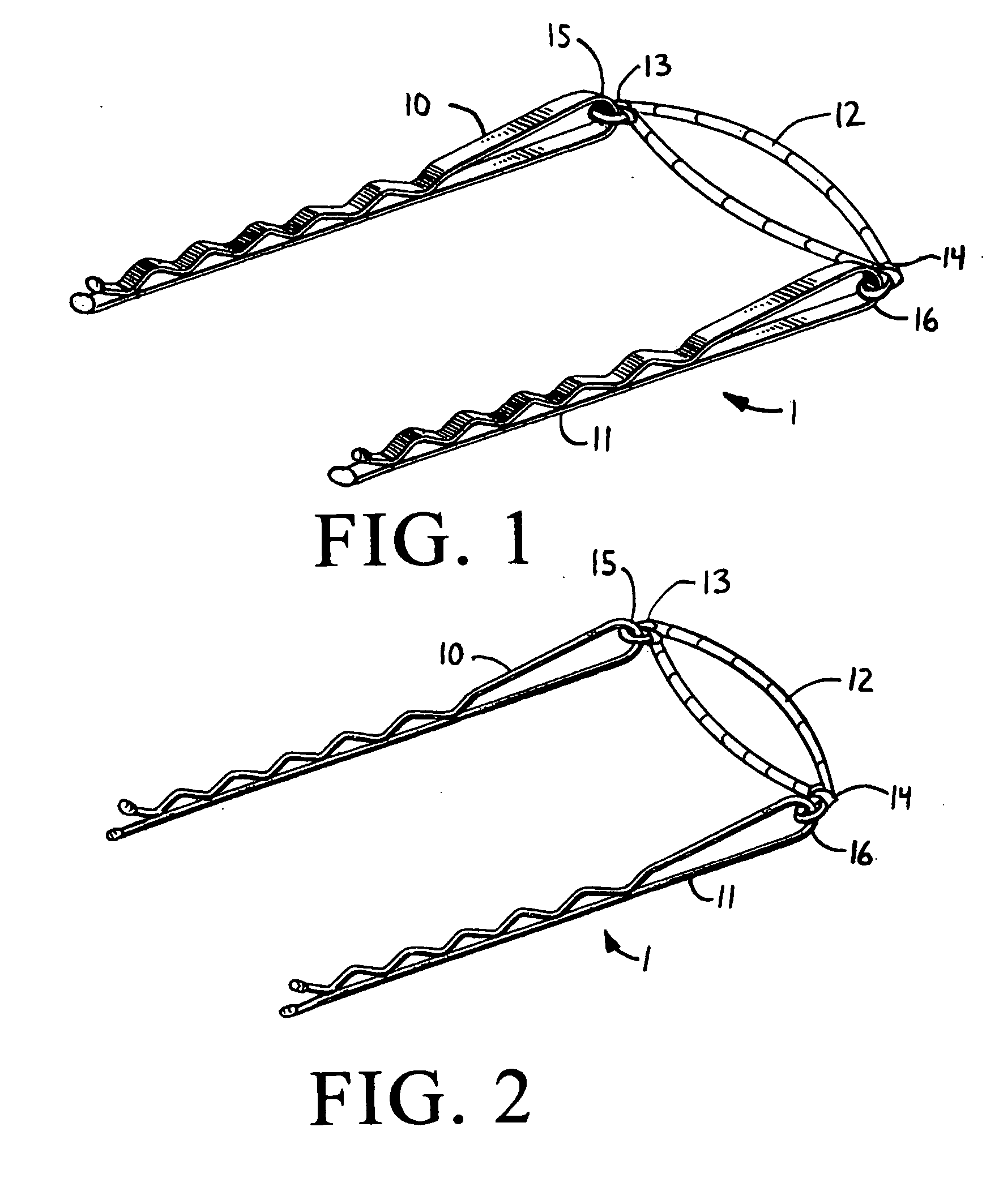 Bobby-pin hair fastener