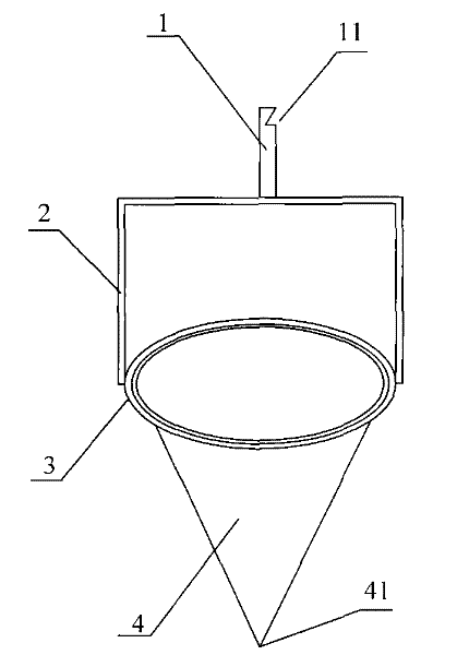 Gallium doping method of Czochralski silicon monocrystalline and doping device thereof