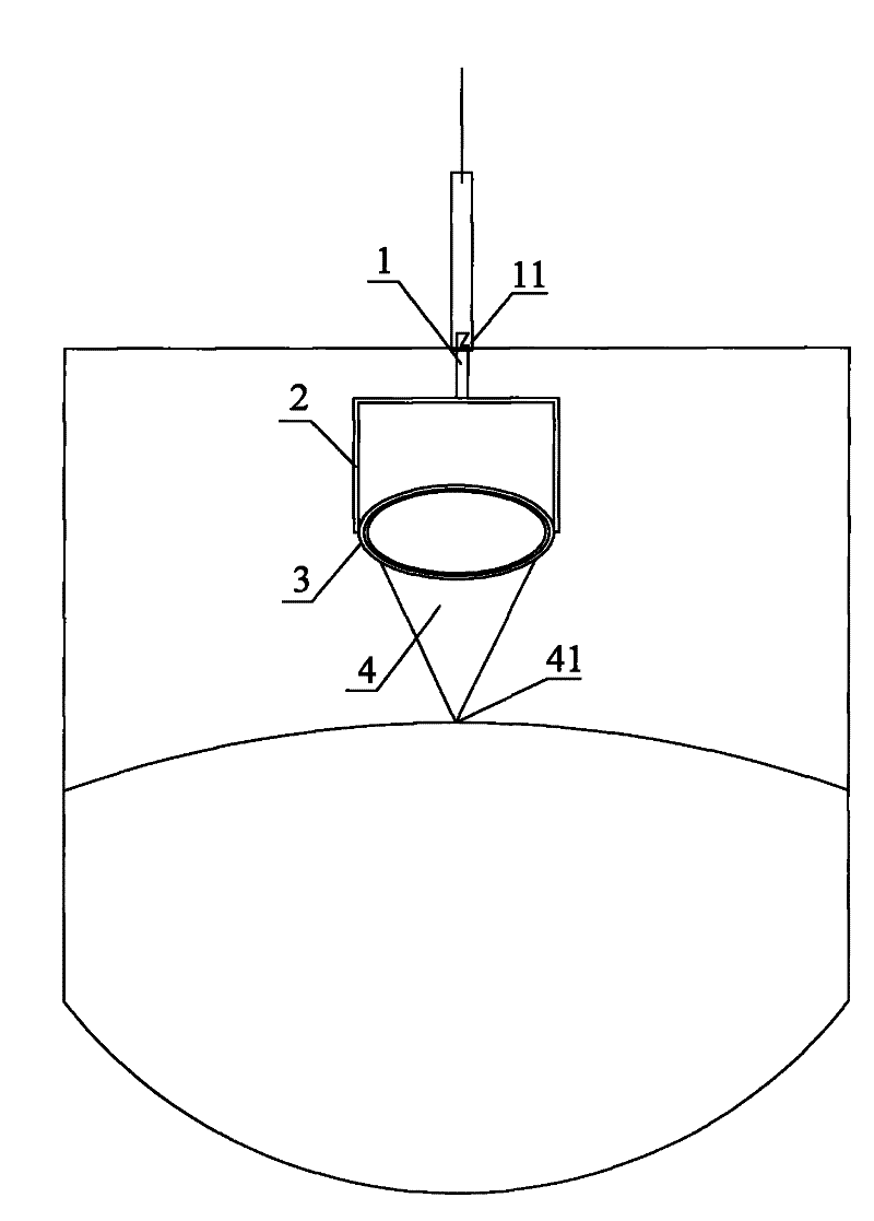 Gallium doping method of Czochralski silicon monocrystalline and doping device thereof