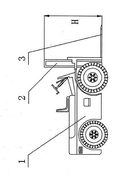 Transport forklift