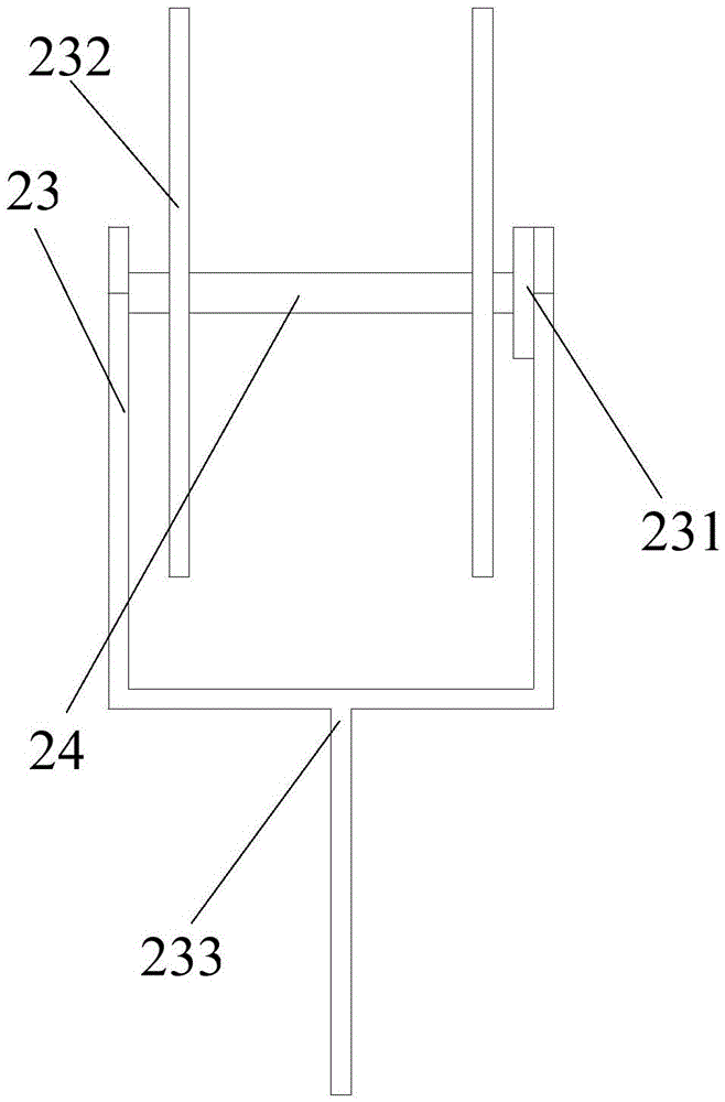 Ditching and pipe distributing device for burying subsurface drip irrigation pipes