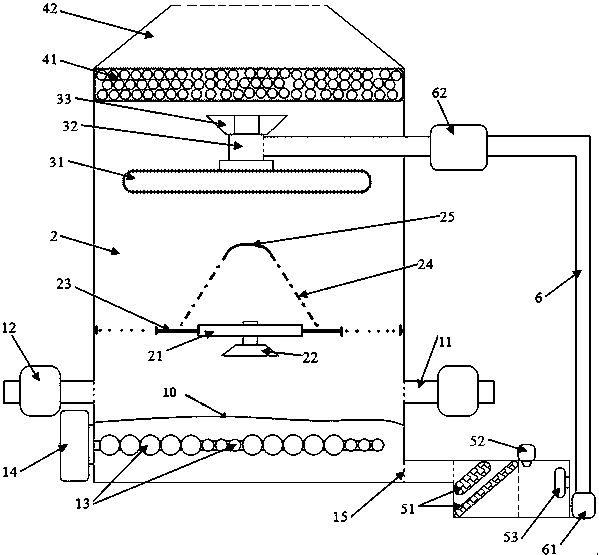 Exhaust gas purification spray device