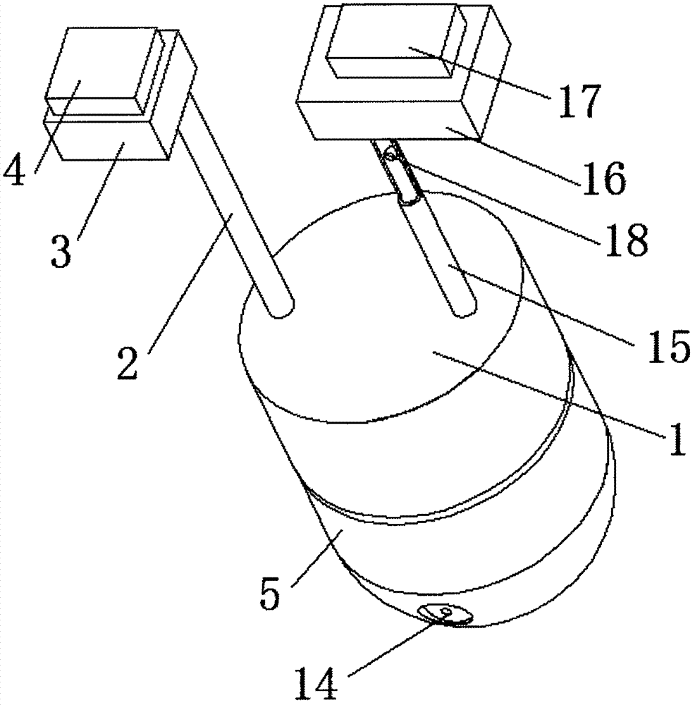 Gastrointestinal-endoscope drug-delivery device