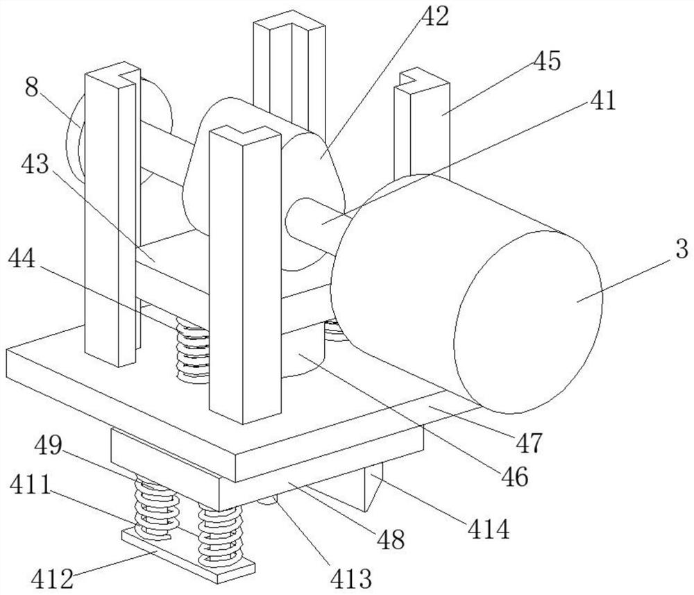 Automatic feeding and punching device