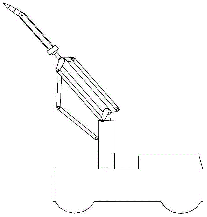 Six-freedom-degree movable welding robot