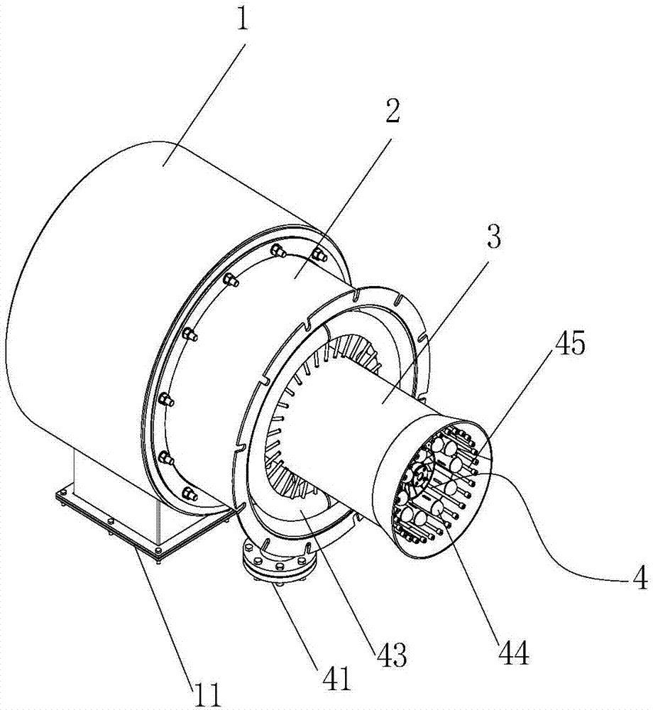 Low-nitrogen combustor