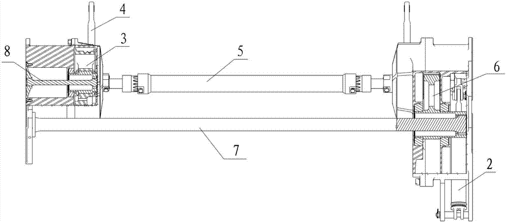 Novel cabin door actuator