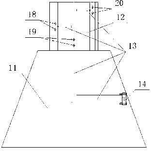 Wind cup type fiber Bragg grating wind speed and direction sensor