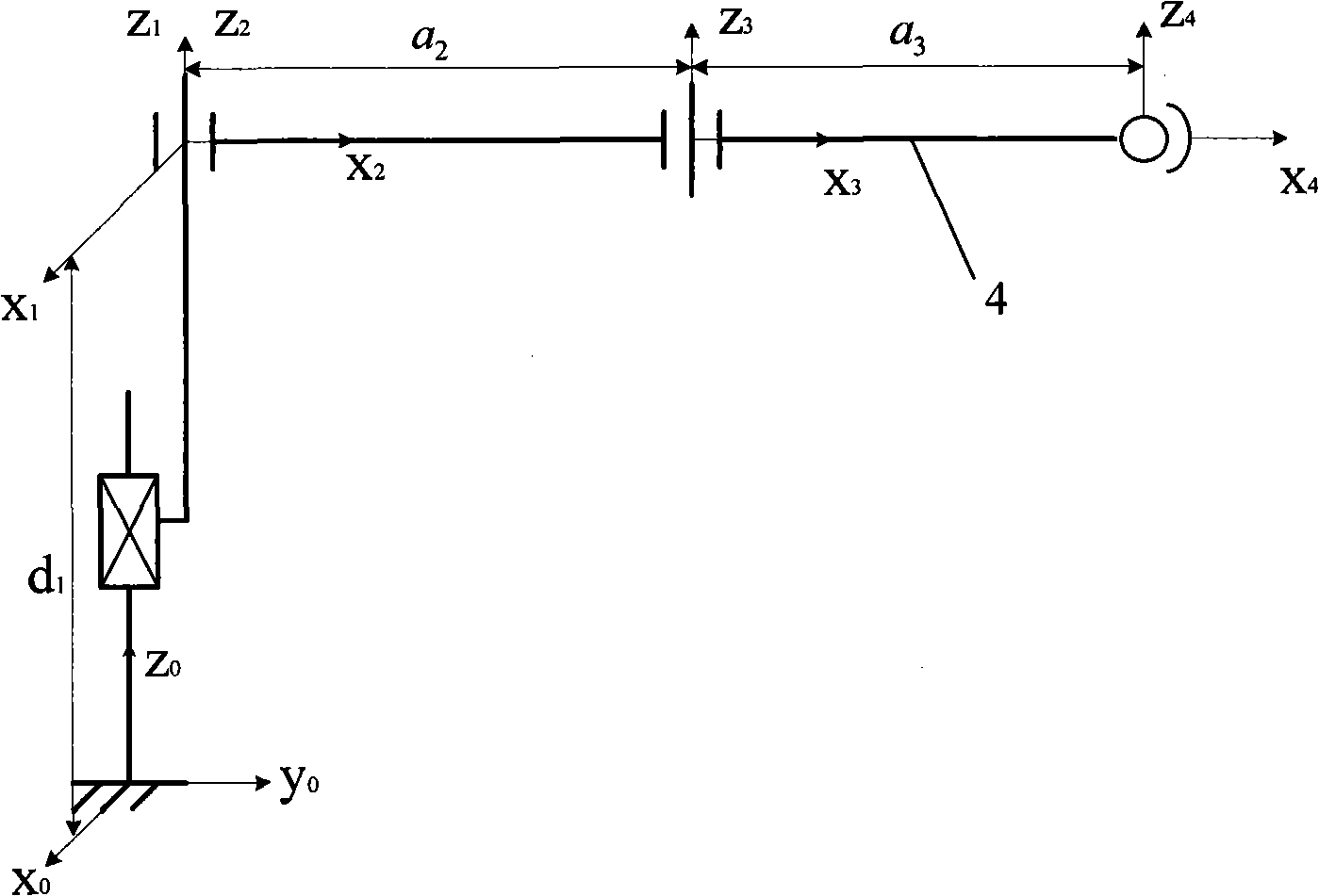 Positioning apparatus of robot puncturing hole in endoscope operation and locating method