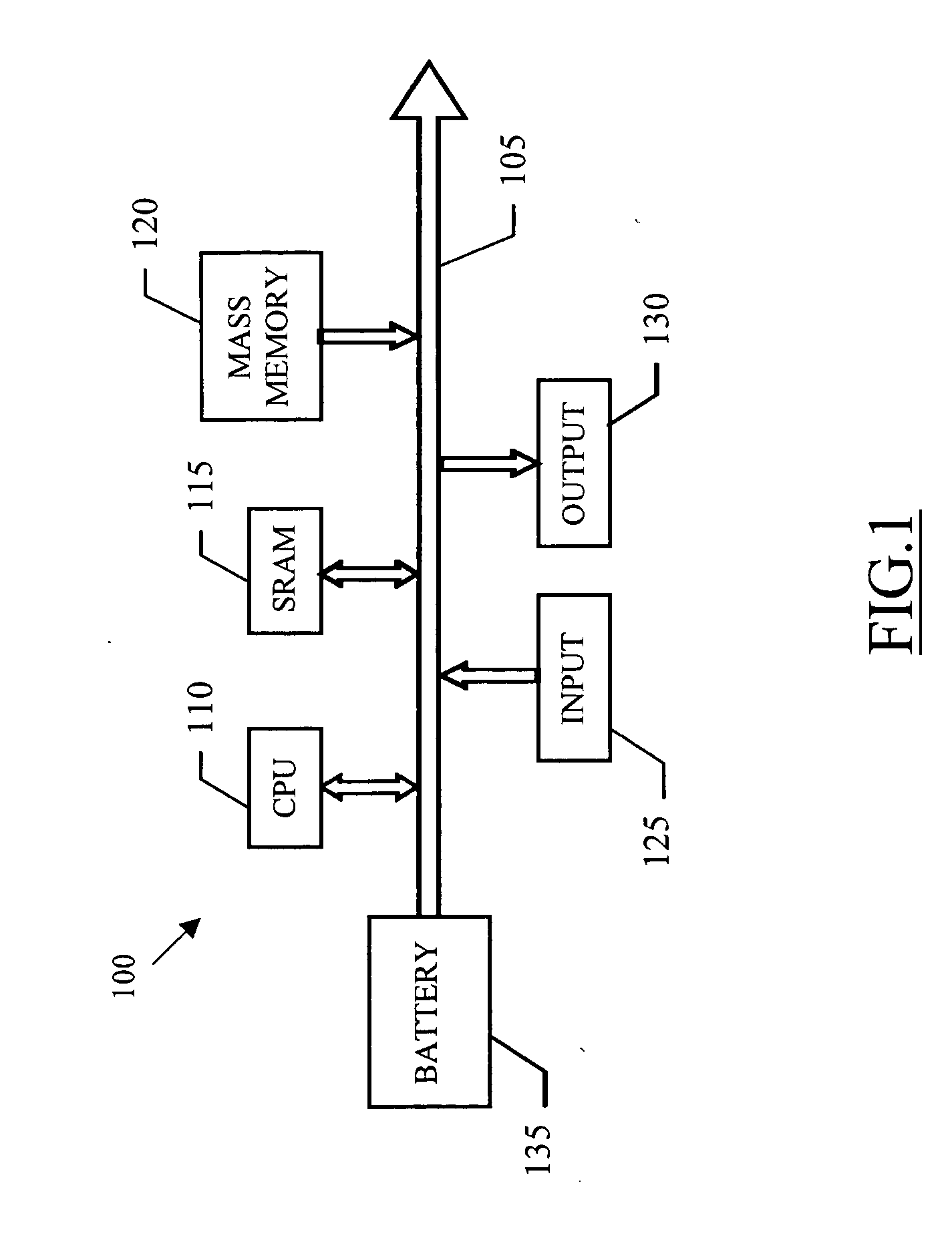 Mass memory device based on a flash memory with multiple buffers