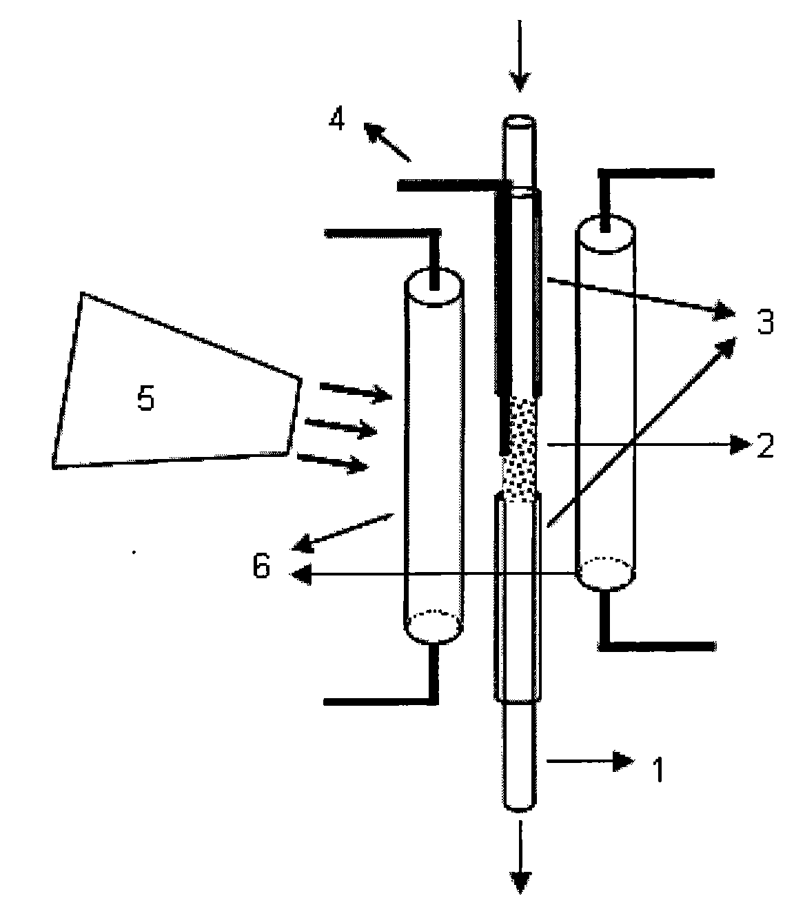 Visible light response catalyst and preparation and application thereof