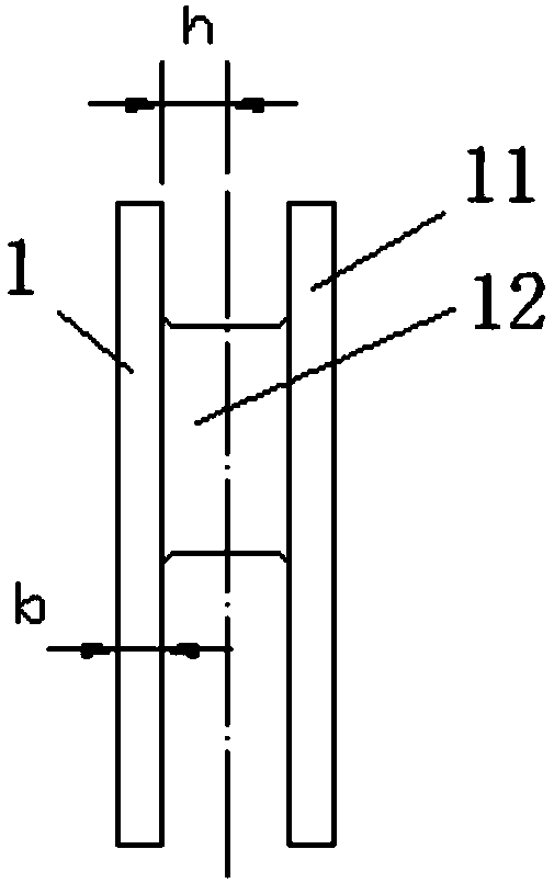 Anti-bending design method for aircraft single-lap structure test piece