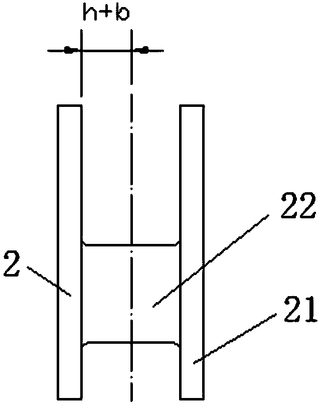 Anti-bending design method for aircraft single-lap structure test piece