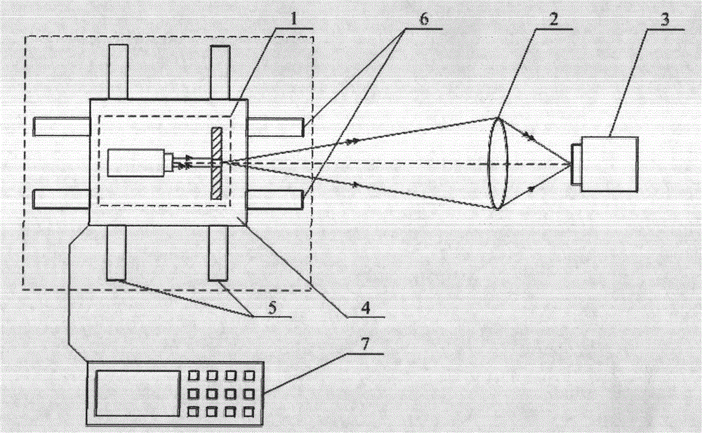 Method and device for measuring optical system lateral magnification by utilizing uniform-speed moving point target