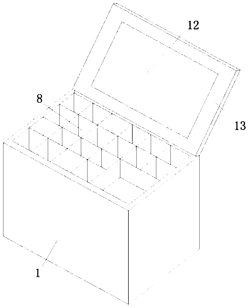 Child intelligent medicine box convenient for remote diagnosis and treatment