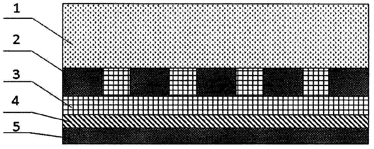 Immersive surface plasmon interference lithography method with adjustable resolution