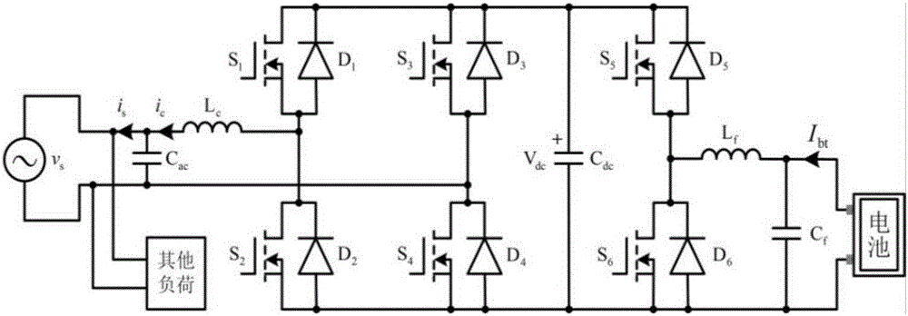 Power grid energy conservation and loss reduction control method considering reactive response capability of charging pile