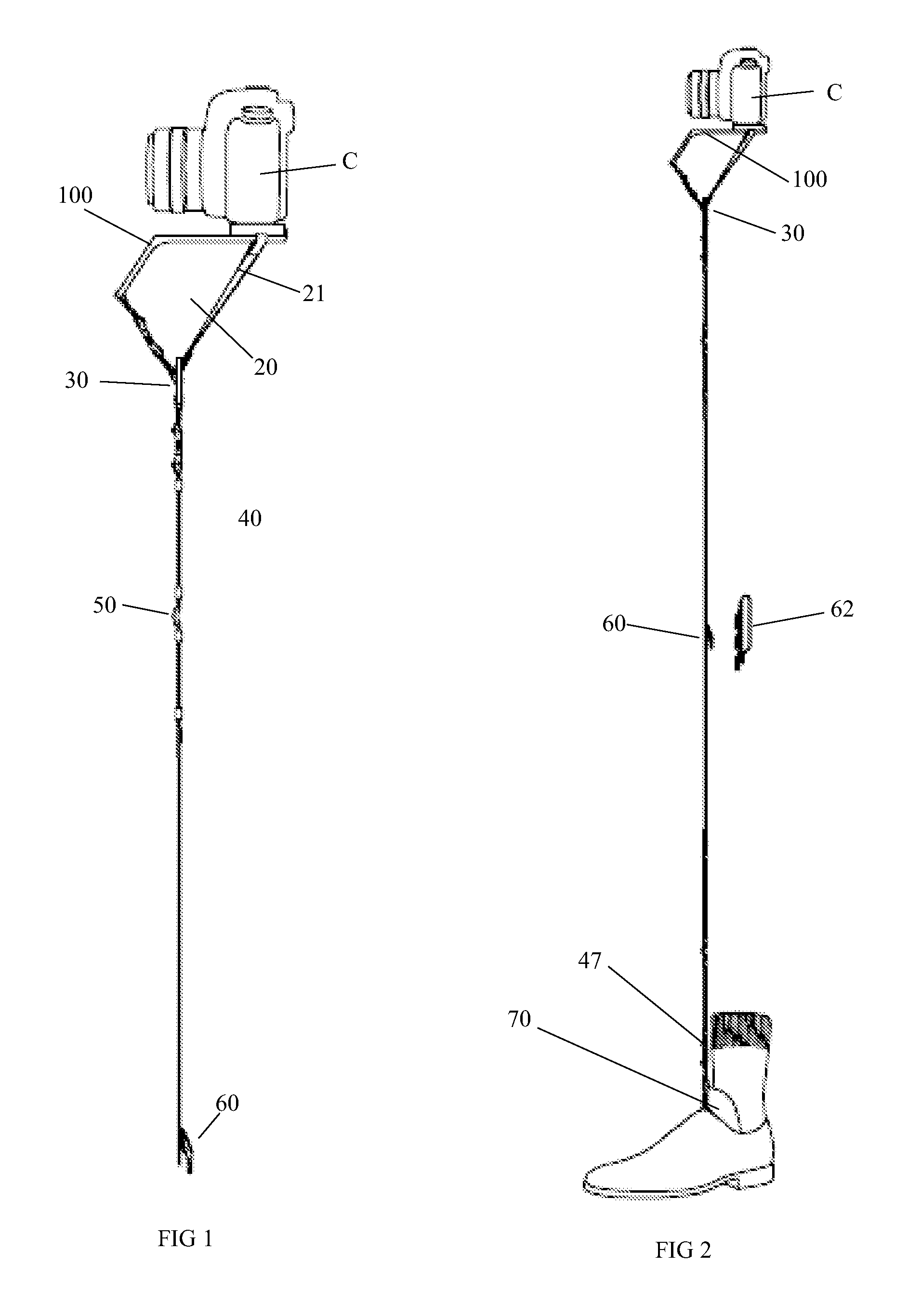 Camera stabilizing device