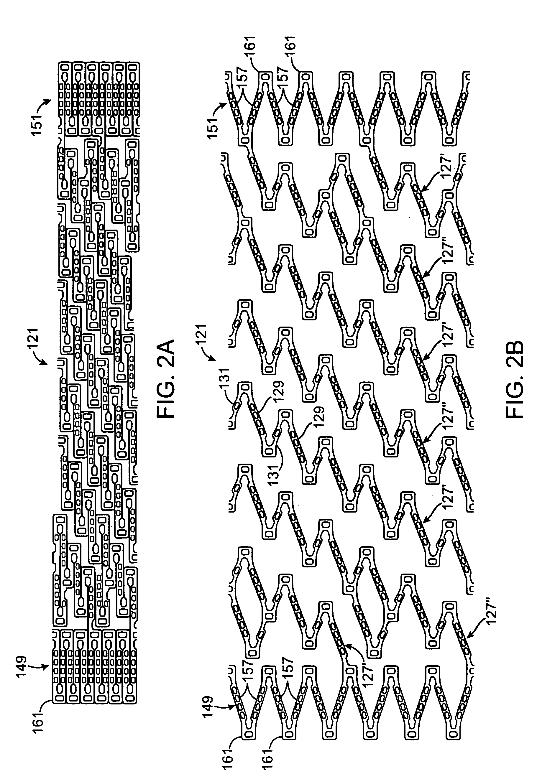 Stent with flexible hinges