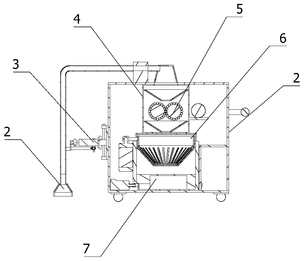 Leaf treatment system for gardens