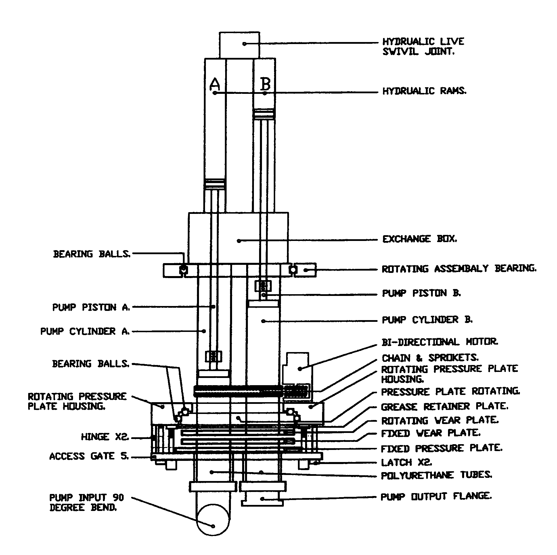 Concrete pump