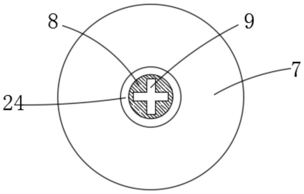 Winding mechanism of T2 ring-shaped winding machine