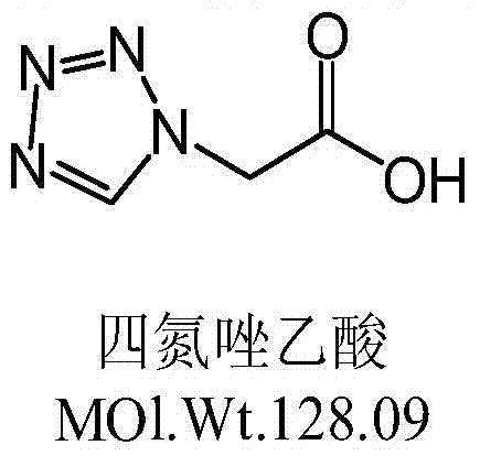 A kind of synthetic method of cefazolin acid