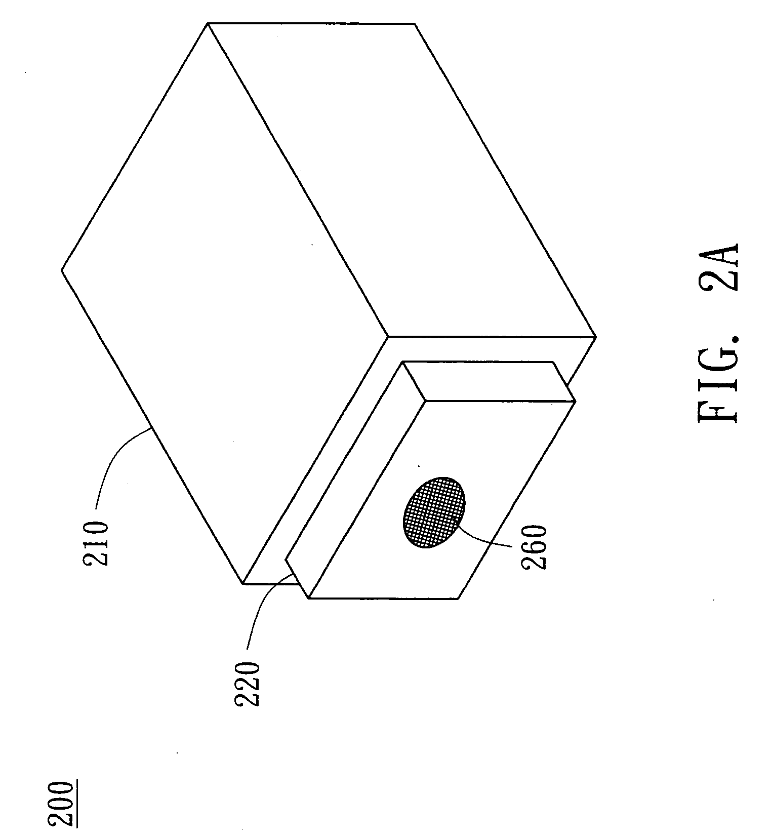 Telescopic speaker box, and audio player and electronic apparatus using the same