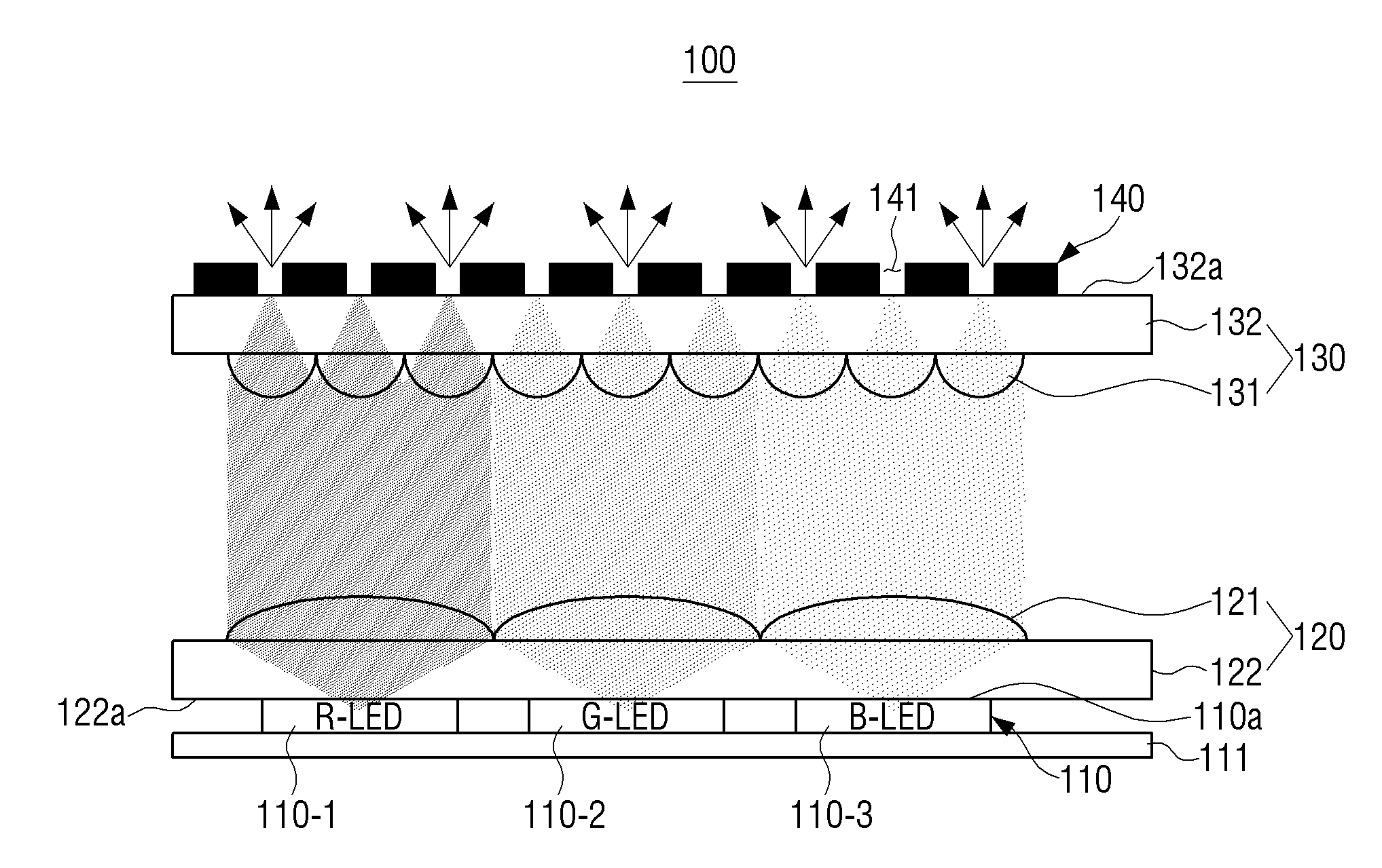 Light emitting diode display apparatus