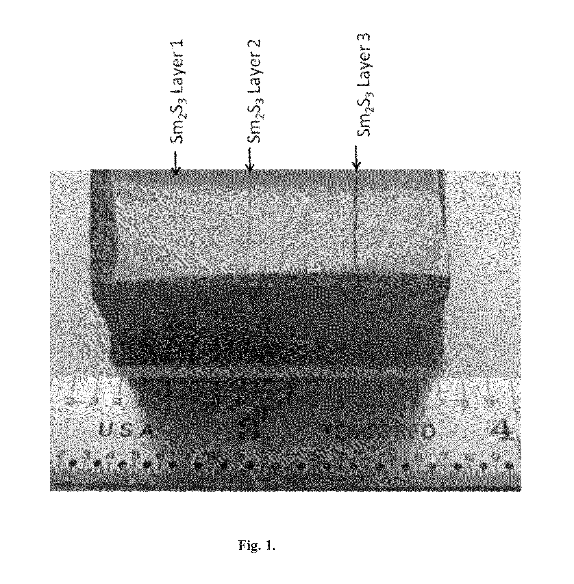 Sequentially laminated, rare earth, permanent magnets with dielectric layers reinforced by transition and/or diffusion reaction layers