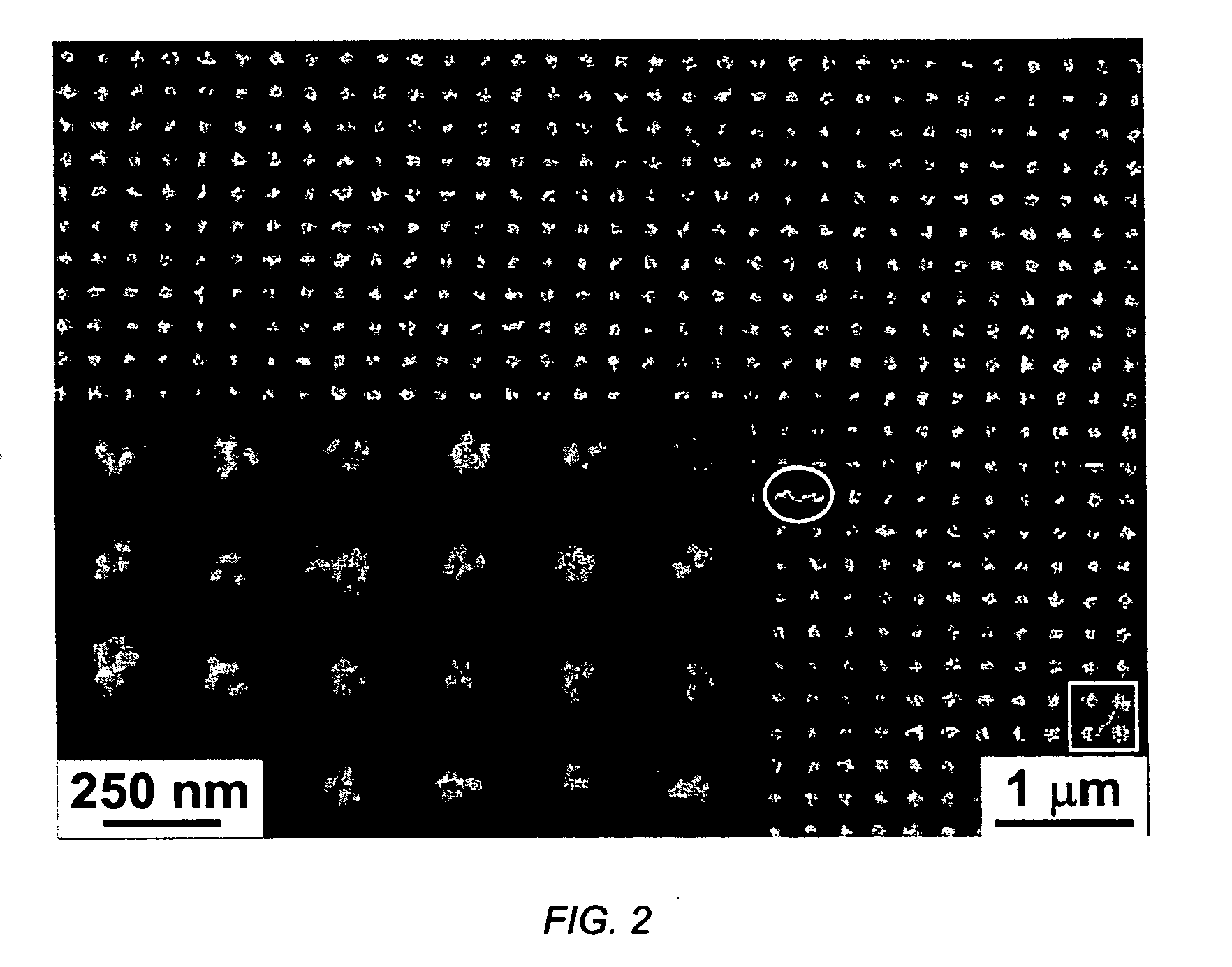 Fabrication method for arranging ultra-fine particles