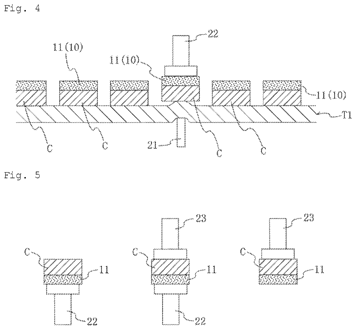 Sheet for sintering bonding, sheet for sintering bonding with base material, and semiconductor chip with layer of material for sintering bonding