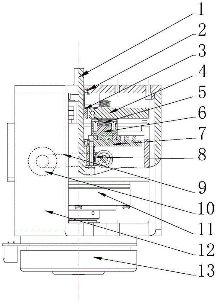 Rigidity-adjustable robot elastic joint