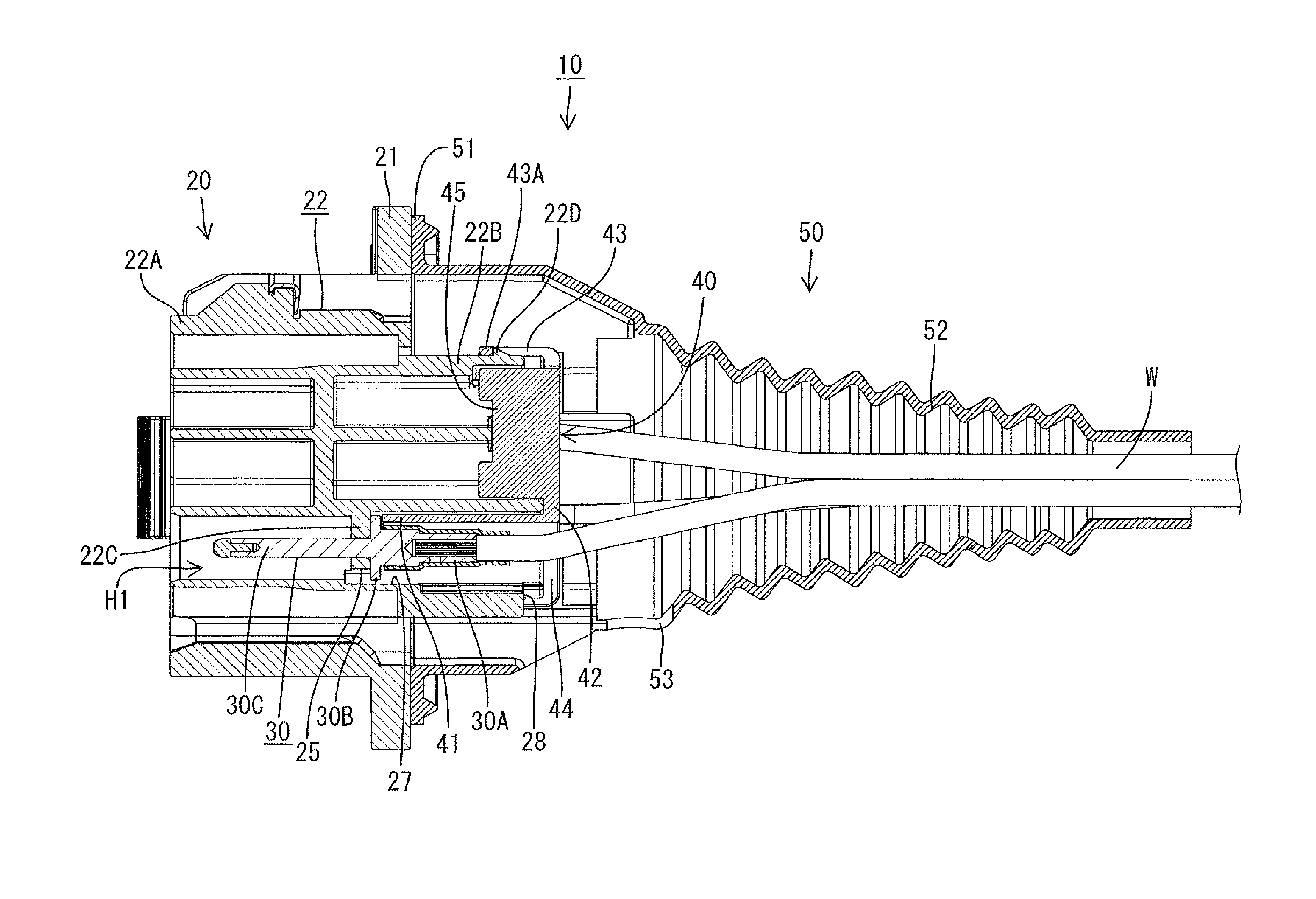 Vehicle-side connector