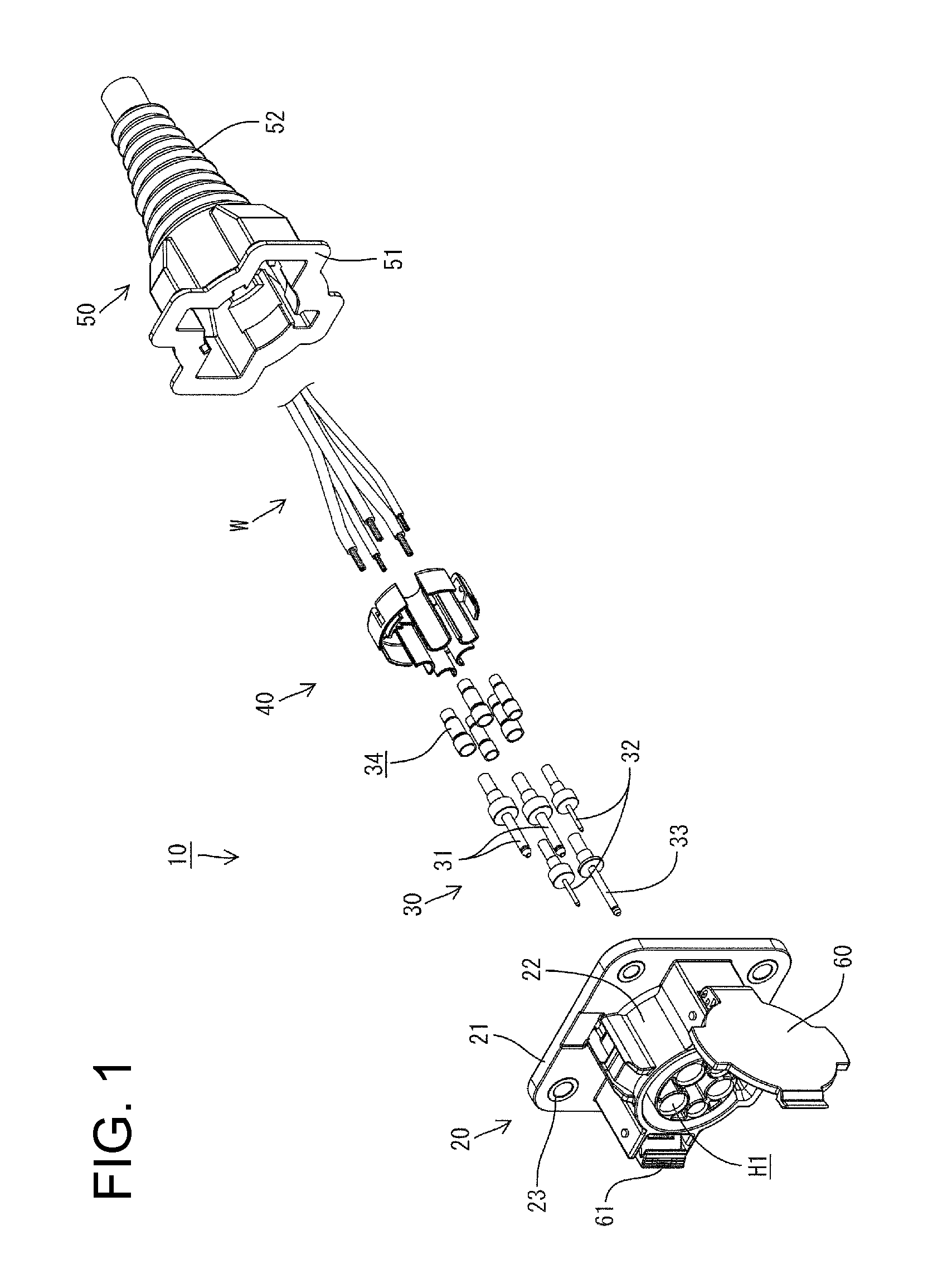 Vehicle-side connector