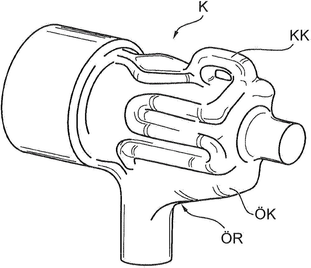 Bearing housing of an exhaust-gas turbocharger