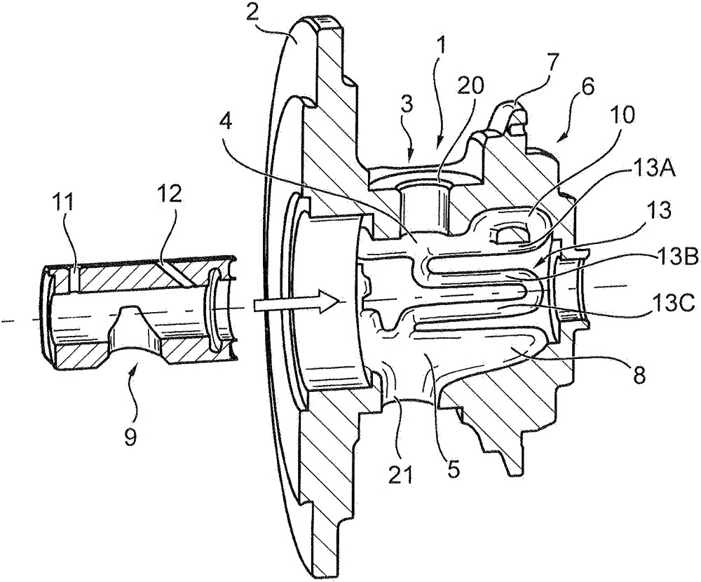 Bearing housing of an exhaust-gas turbocharger